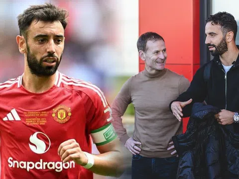 Ruben Amorim chốt người thay Bruno Fernandes, Man United sẵn sàng kích hoạt 'bom tấn' 100 triệu euro?