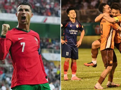 Kết quả bóng đá hôm nay: HAGL lập kỷ lục khó tin; Ronaldo đi vào lịch sử Nations League