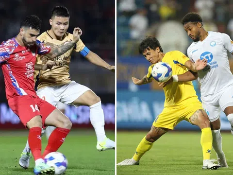 Bảng xếp hạng V.League 2024/25 mới nhất: Ngôi đầu BXH gây bất ngờ lớn; CLB CAHN và HAGL lâm nguy