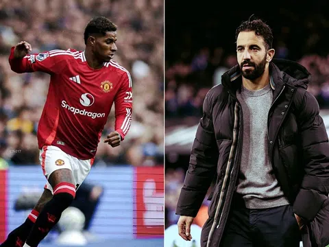 Ruben Amorim gửi tối hậu thư sau trận hòa Ipswich, Marcus Rashford trên đường rời Man United