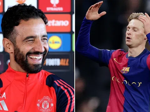 Tin chuyển nhượng tối 3/12: Barca thanh lý De Jong; Man Utd chốt bom tấn đầu tiên thời HLV Amorim?