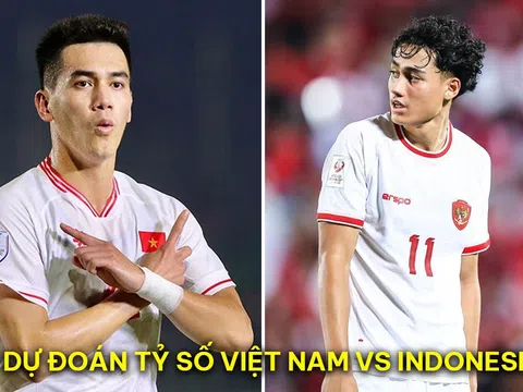 Dự đoán tỷ số ĐT Việt Nam vs ĐT Indonesia - AFF Cup 2024: Sao nhập tịch lu mờ trước Tiến Linh