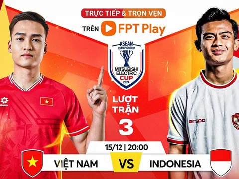 Trực tiếp bóng đá bóng đá Việt Nam vs Indonesia - AFF Cup 2024: Quang Hải đi vào lịch sử ĐNÁ?