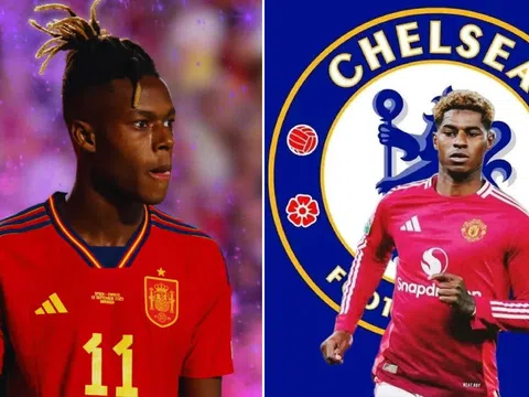 Tin chuyển nhượng mới nhất 19/12: Man Utd kích hoạt bom tấn Nico Williams; Rashford cập bến Chelsea?