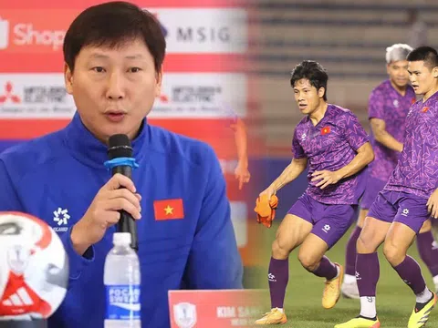 HLV Kim Sang Sik hé lộ đội hình ĐT Việt Nam đấu Myanmar, nói thẳng đối thủ ở bán kết AFF Cup 2024