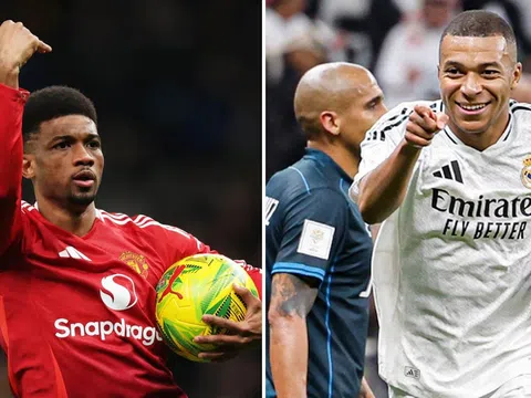 Kết quả bóng đá hôm nay: Man Utd nhảy vọt trên BXH Ngoại hạng Anh; Mbappe đi vào lịch sử Real Madrid