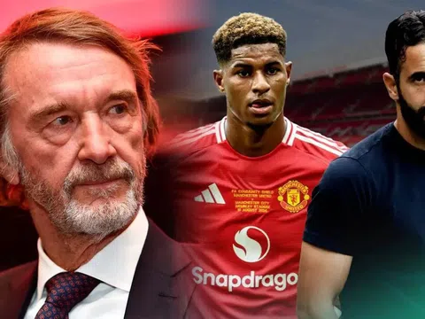 Sir Jim Ratcliffe trao đặc quyền cho Ruben Amorim, Man United kích hoạt bom tấn thay Rashford trong tháng 1?