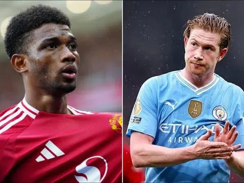 Bảng xếp hạng Ngoại hạng Anh 2024/25 mới nhất: Man Utd bỏ xa Tottenham, Man City rơi xuống top 10?