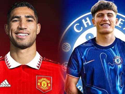 Tin bóng đá quốc tế 25/1: Man Utd xác nhận chiêu mộ Hakimi; Garnacho gia nhập Chelsea?