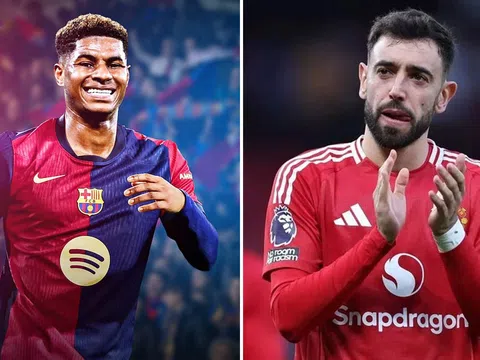 Tin chuyển nhượng mới nhất 26/1: Rashford bật đèn xanh với Barcelona; Bruno Fernandes rời Man United?