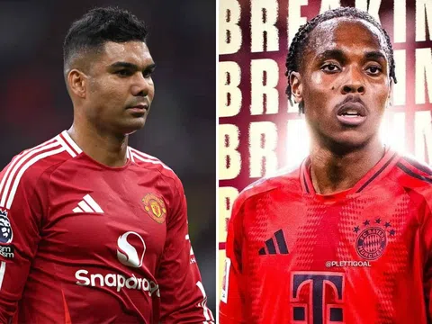 Tin chuyển nhượng tối 3/2: Xong vụ MU chiêu mộ Mathys Tel; Casemiro chính thức rời Manchester United?