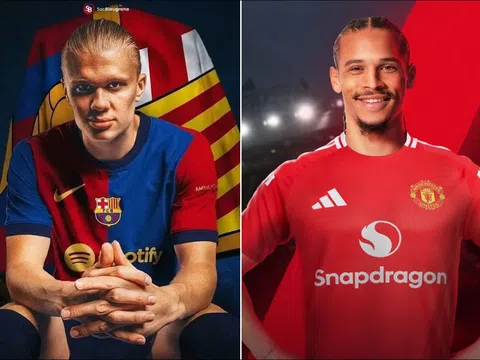 Tin chuyển nhượng trưa 5/2: Haaland công khai muốn tới Barcelona; Leroy Sane cập bến Man Utd hè 2025