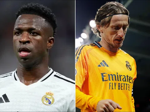 Real Madrid cân nhắc bán Vinicius sau mâu thuẫn với Modric, chủ tịch Perez sẵn sàng mạnh tay?