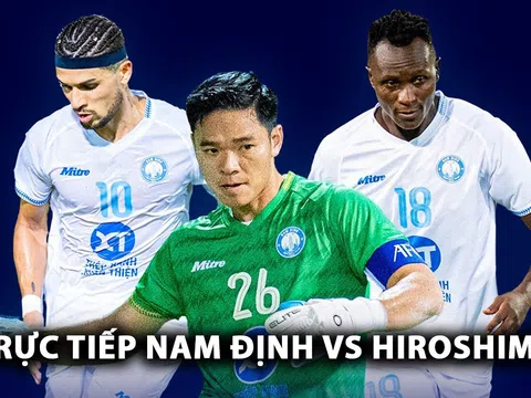 Xem trực tiếp Nam Định vs Sanfrecce Hiroshima ở đâu, kênh nào? Link xem trực tiếp Cup C2 châu Á 2024/25