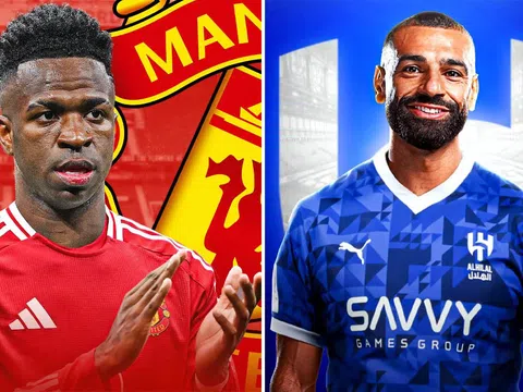 Tin chuyển nhượng tối 12/2: Xong vụ Vinicius đến Man United; Al Hilal chiêu mộ thành công Salah?