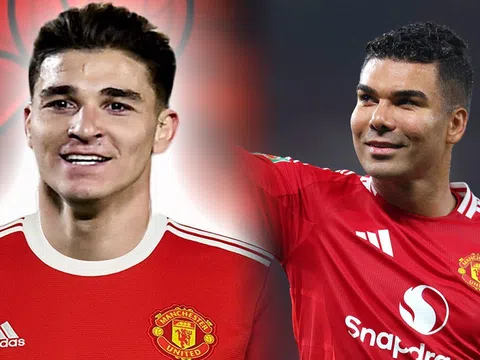 Tin chuyển nhượng sáng 16/2: Xong vụ Casemiro rời Man United; MU kích hoạt bom tấn Julian Alvarez