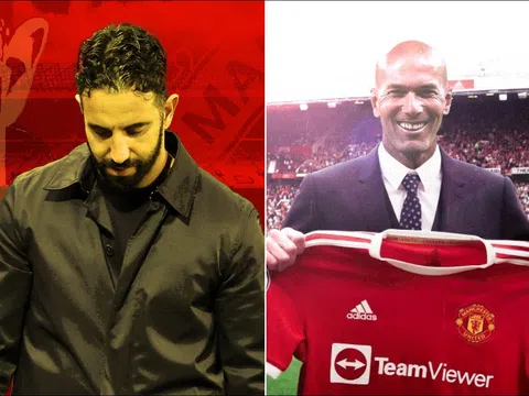 Manchester United sa thải HLV Ruben Amorim hè 2025, Sir Jim Ratcliffe đàm phán với Zinedine Zidane?