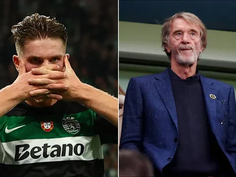 Sporting hạ giá bán Gyokeres, Sir Jim Ratcliffe 'tất tay' đưa trò cưng HLV Amorim về Old Trafford?