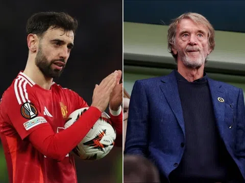 Bruno Fernandes công khai 'bật' Sir Jim Ratcliffe, sẵn sàng rời Manchester Untied trong hè 2025?