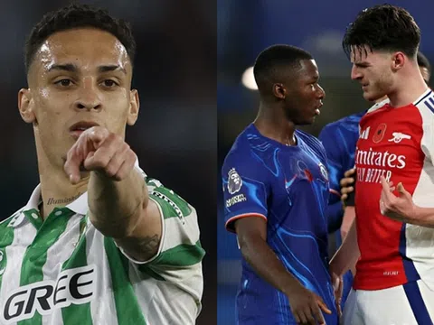 Lịch thi đấu bóng đá hôm nay: Antony lập kỷ lục ở Real Betis; Arsenal hủy diệt Chelsea?