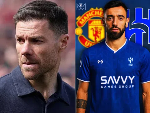 Tin chuyển nhượng trưa 6/5: Real Madrid công bố HLV Xabi Alonso; Al HIlal chiêu mộ Bruno Fernandes?