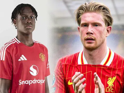 Tin chuyển nhượng sáng 9/5: Man Utd ký hợp đồng với ‘Saka 2.0’; Liverpool chiêu mộ De Bruyne?