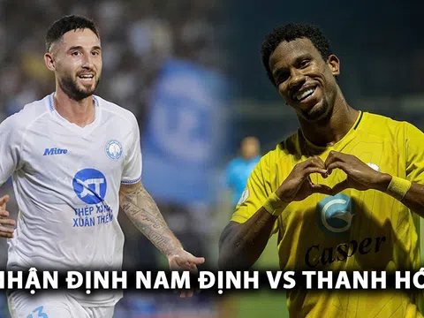 Nhận định bóng đá Nam Định vs Thanh Hóa - Vòng 22 V.League: Sao Việt kiều ghi điểm với HLV Kim Sang-sik