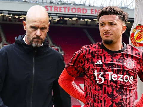 Jadon Sancho không ở lại Chelsea, người thừa Man United tái hợp Erik ten Hag ở bến đỗ khó tin?