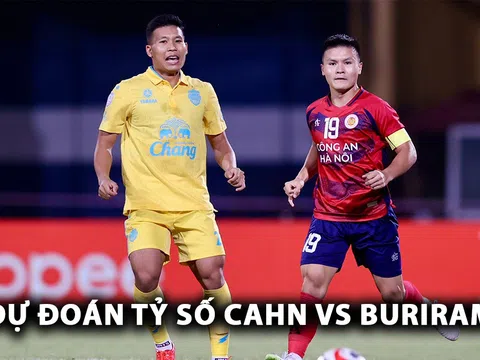 Dự đoán tỷ số CAHN vs Buriram Utd - ACC Shopee Cup: Trụ cột ĐT Việt Nam gieo sầu cho người Thái?