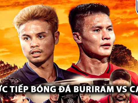 Trực tiếp bóng đá Buriram Utd vs CAHN - Chung kết Cup C1 Đông Nam Á: Quang Hải lập siêu phẩm trên đất Thái?
