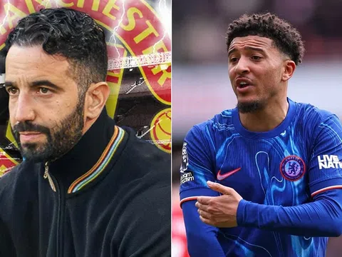 HLV Ruben Amorim chính thức ra quyết định, vụ Sancho trở lại Manchester United hè 2025 ngã ngũ