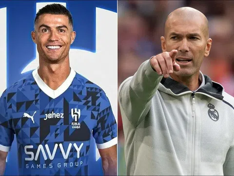 Đạt thỏa thuận chiêu mộ Ronaldo và Bruno Fernandes, Al HIlal kích hoạt bom tấn Zinedine Zidane