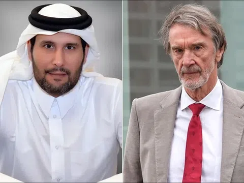 Tỷ phú Qatar tái kích hoạt vụ mua lại Manchester United, Sir Jim Ratcliffe sẵn sàng bán đứt?