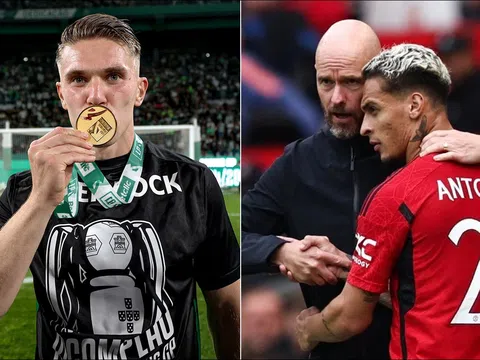 Chuyển nhượng MU 6/6: Man Utd công bố bom tấn thứ 3; Antony trên đường tái hợp HLV Ten Hag?