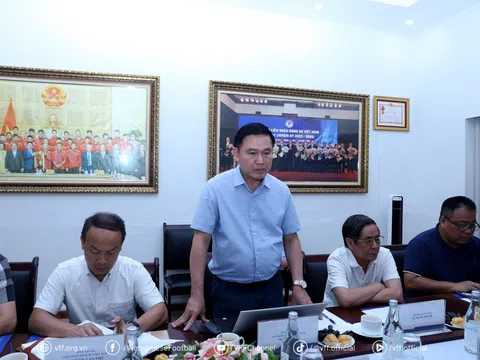 VFF làm việc với đại diện Cục Cảnh sát hình sự, quyết đẩy lùi tiêu cực trong bóng đá