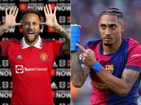Chuyển nhượng MU 17/6: Man Utd chính thức chiêu mộ Neymar; Raphinha trên đường tới Manchester United