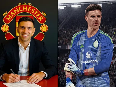 Ngã ngũ thương vụ Dibu Martinez đến Old Trafford, Man United gạt giò Chelsea để chiêu mộ Ter Stegen