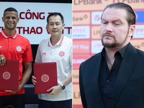 Vua phá lưới V.League chính thức có bến đỗ mới, HLV châu Âu tuyên bố mạnh miệng