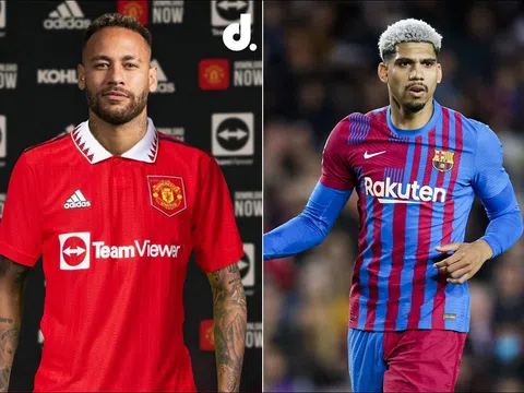 Tin chuyển nhượng trưa 24/6: Neymar được xác nhận vụ tới Man Utd; Ronald Araujo cập bến Man United?