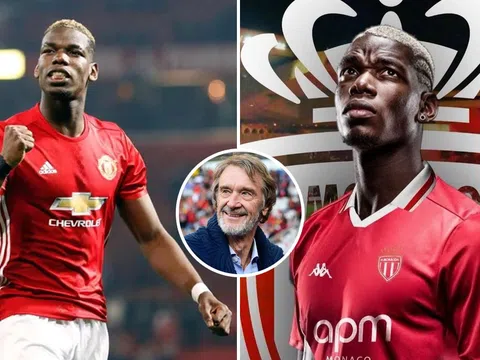 Pogba lật kèo Monaco phút chót, Sir Jim Ratcliffe chớp thời cơ đưa 'siêu tiền vệ' trở lại Man United?