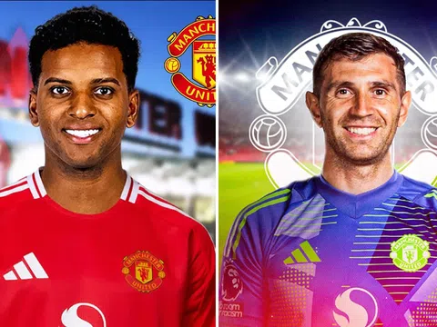 Tin chuyển nhượng tối 26/6: Rodrygo' bật đèn xanh' cho Man United; MU công bố bom tấn Dibu Martinez?