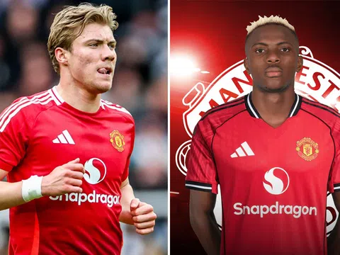 Hojlund trên đường rời Old Trafford, hé lộ điều kiện cuối cùng để Man United chiêu mộ Osimhen