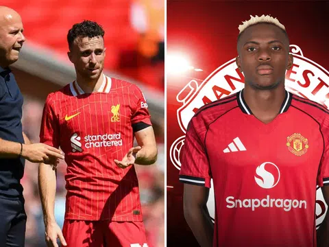 Tin chuyển nhượng tối 3/7: Liverpool chốt mục tiêu thay Jota; Osimhen đồng ý gia nhập Man United?