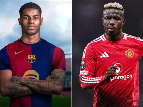 Chuyển nhượng MU 4/7: Barca chính thức trở lại vụ Rashford; Xong vụ Osimhen về Manchester United