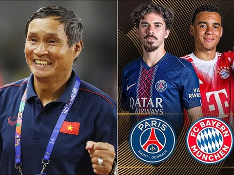 Lịch thi đấu bóng đá hôm nay: ĐT Việt Nam thăng hoa trên BXH FIFA; PSG hủy diệt Bayern Munich?