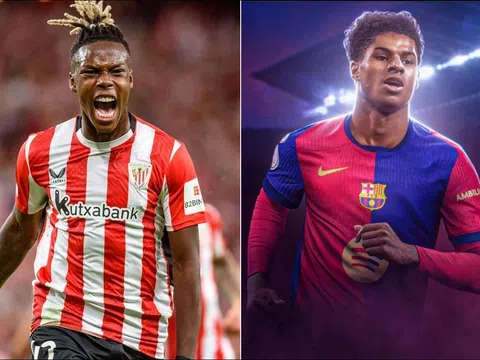Nico Williams chính thức từ chối Barcelona, HLV Hansi Flick tức tốc 'giải cứu' Rashford khỏi Man Utd