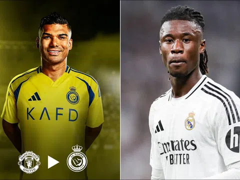 Casemiro khoác áo Al Nassr trong tuần này, Man Utd được Real Madrid 'bật đèn xanh' vụ Camavinga