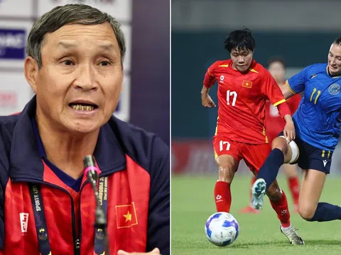 ĐT nữ Việt Nam lập kỳ tích, HLV Mai Đức Chung nói thẳng về mục tiêu World Cup
