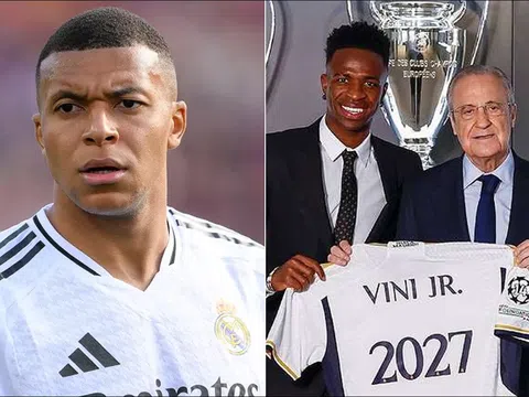 Ghen tỵ với Mbappe, Vinicius ra yêu sách để ở lại Real Madrid khiến Chủ tịch Perez 'nóng mắt'