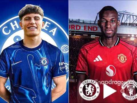 Tin chuyển nhượng trưa 18/7: Garnacho chuẩn bị ra mắt Chelsea; Nicolas Jackson trên đường tới Man Utd